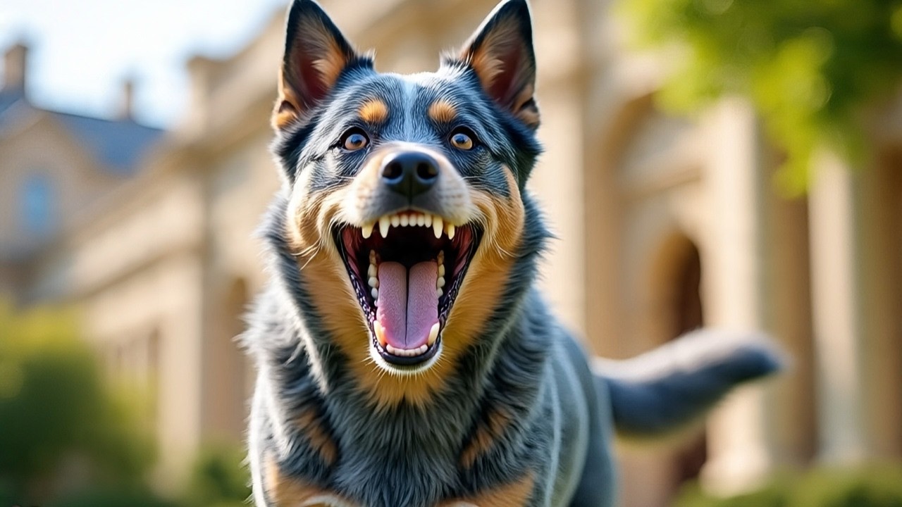 Female Dog Calling Sound 🐾📢 | Dog Barking Sounds | Australian Cattle Dog 🐕😄