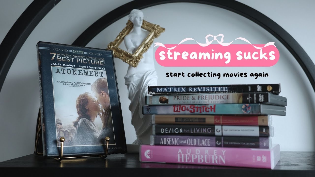 why we should bring back physical media 🎥📀📼