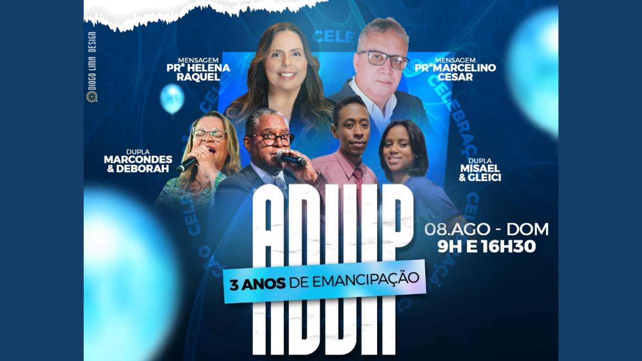 Culto de Celebração pelos 3 Anos da ADVIP | Pra Helena Raquel