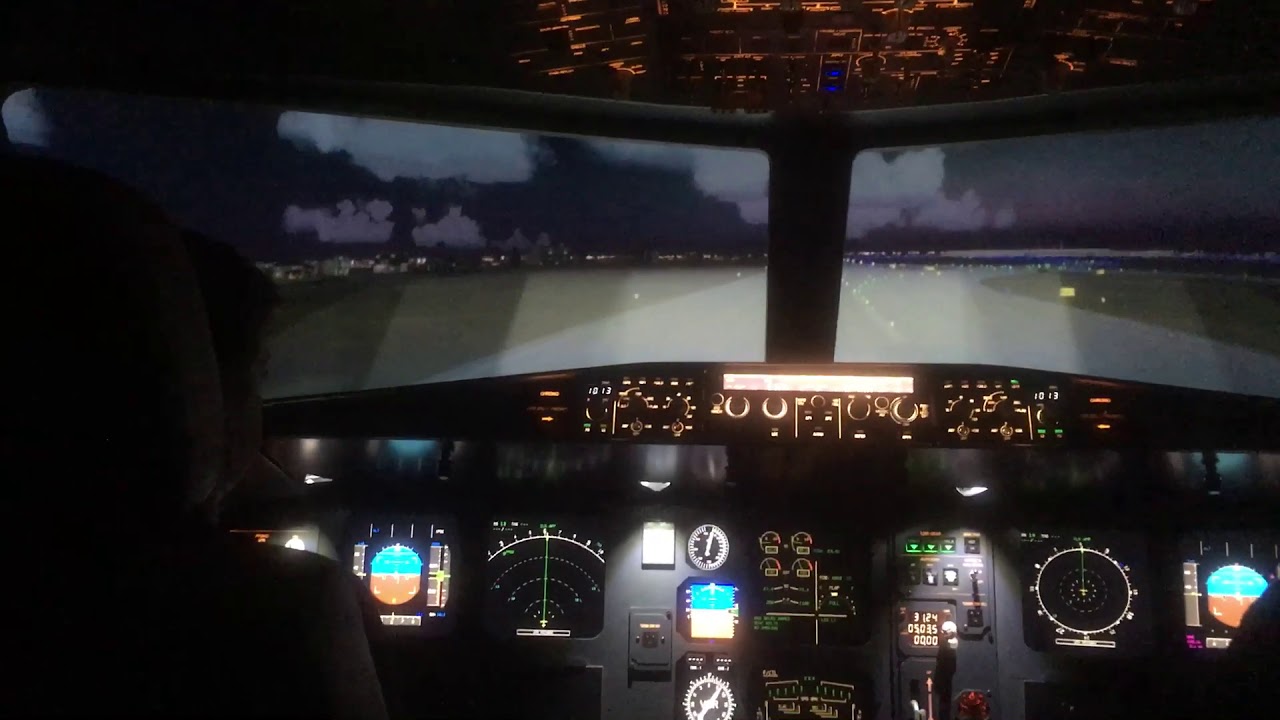 Simulateur de vol d&rsquo;avion (Bordeaux)