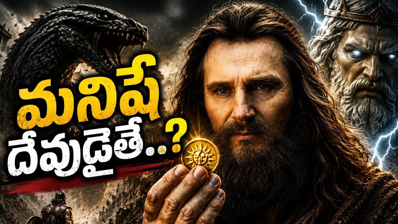 Greek Mythology లోనే అతి భయంకరమైన యుద్ధం | Clash of the Titans Movie Explained in Telugu