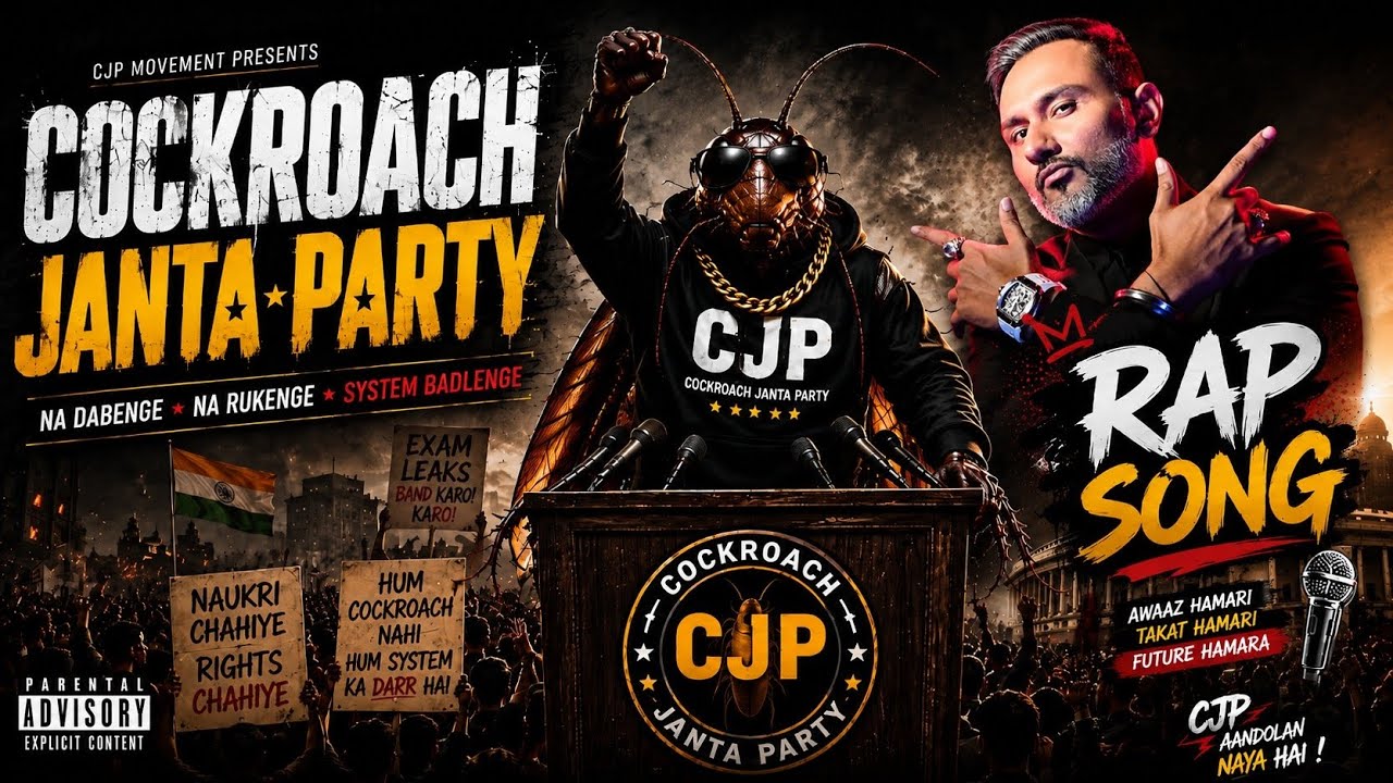 Cockroach Janta Party Song | RAP SONG 2026 🔥 | Desi Hip Hop Protest Anthem | Cockroach janta party