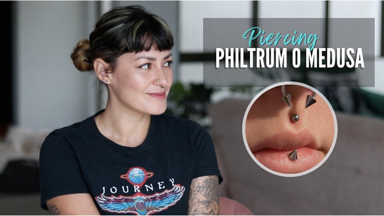 Philtrum (Medusa) piercing: Todo lo que necesitas saber