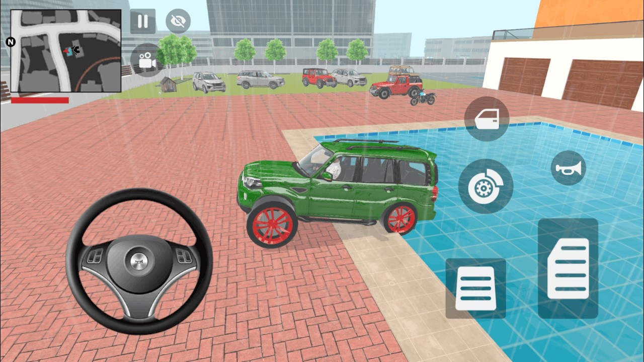 Modified Scorpio Indian Theft Auto | Android Mobile Game Indian Street - Car Game