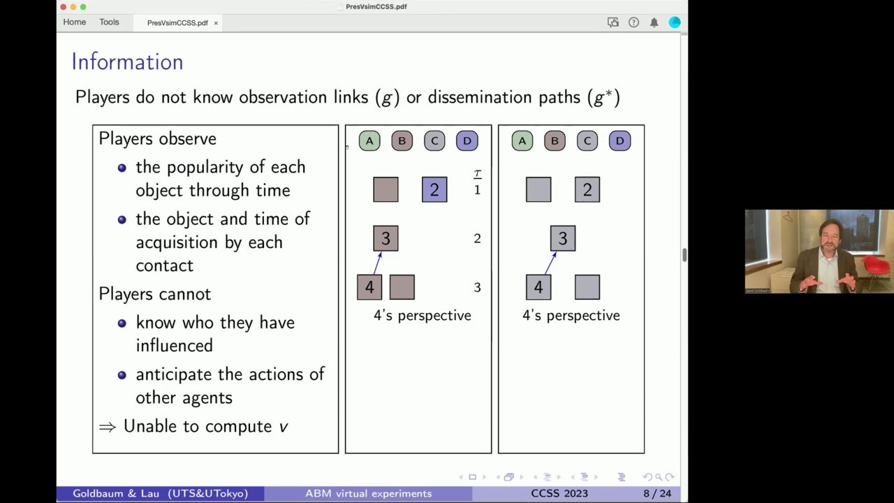 Deep Neural Networks in an ABM Virtual Experiment/David GOLDBAUM