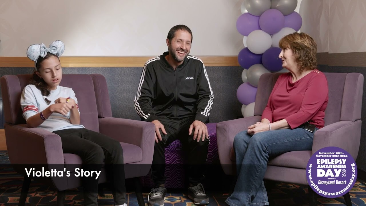 Epilepsy Awareness Day at Disneyland 2024 | Violetta's Story