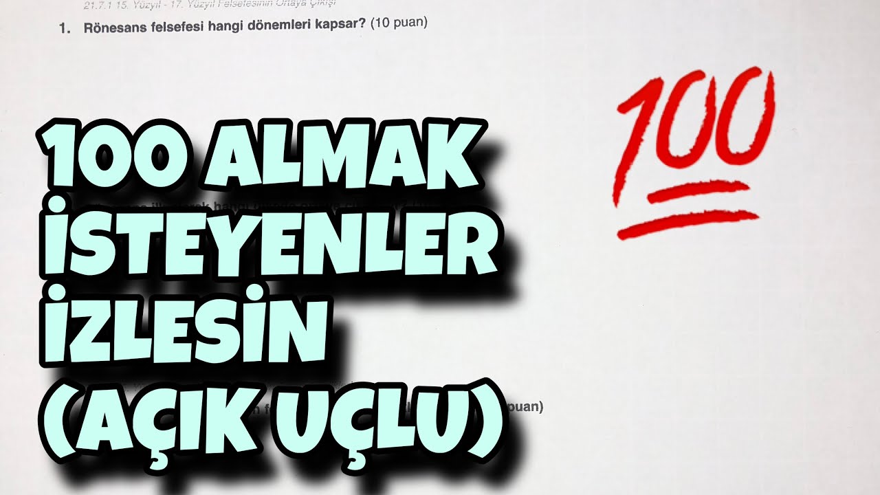 11.Sınıf Felsefe 2.Dönem 1.Yazılı