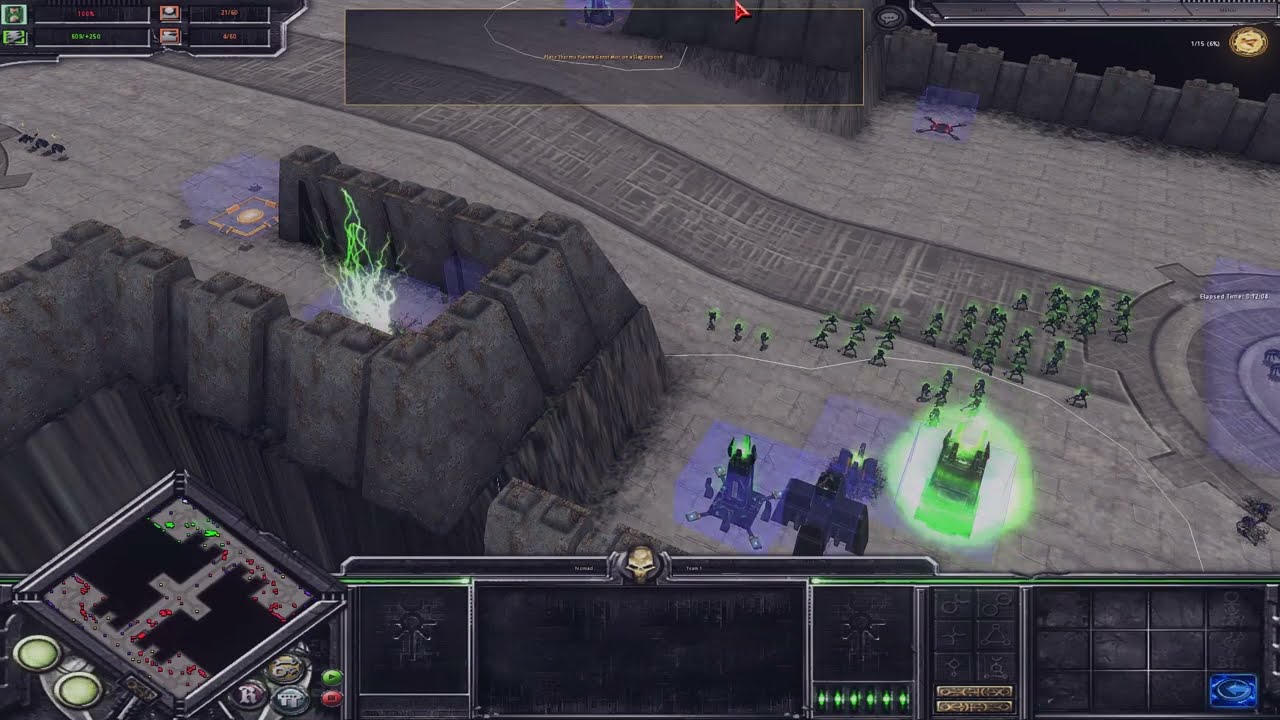 Warhammer 40k Dawn of War Unification 6.9 - Necron Submod Showcase