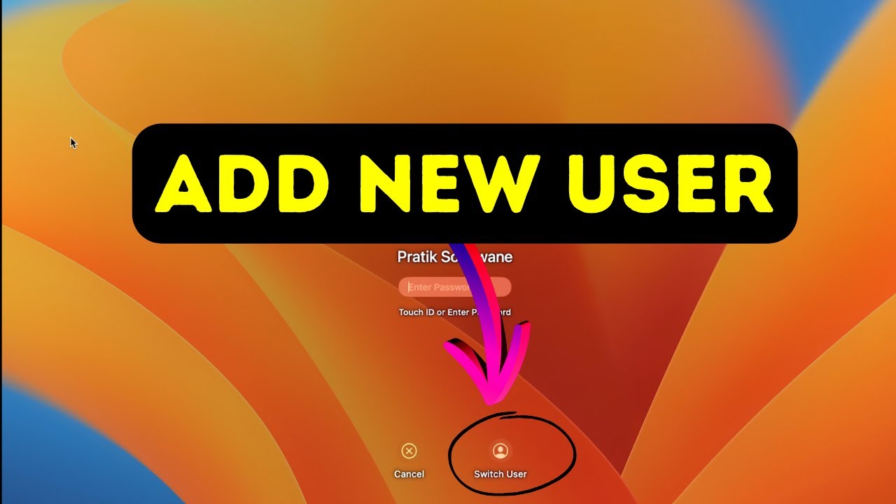 How to Add New User Account in Mac OS - Macbook Air / Pro / iMac
