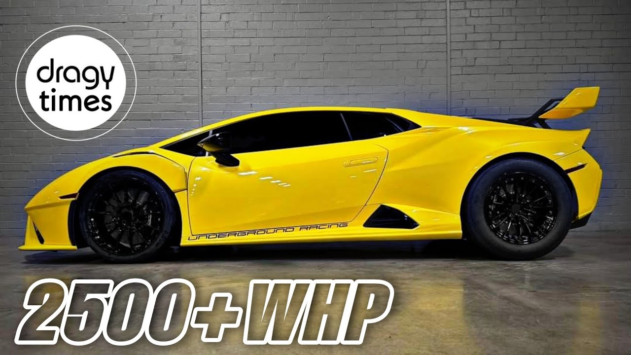 THE FASTEST STREET CAR EVER 😱 from 100-200 Km/h | Greg's Underground Racing Twin Turbo Huracan STO