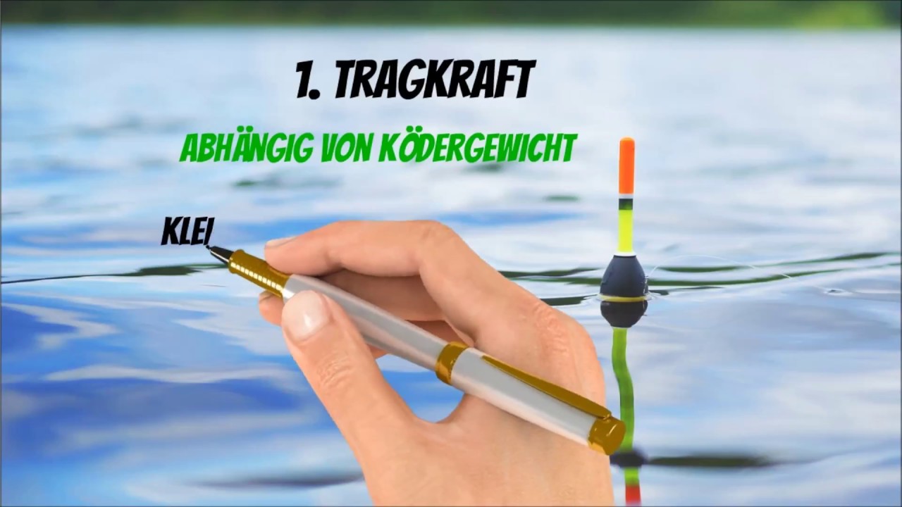 Angeln mit Pose: Die richtige Pose w&auml;hlen!