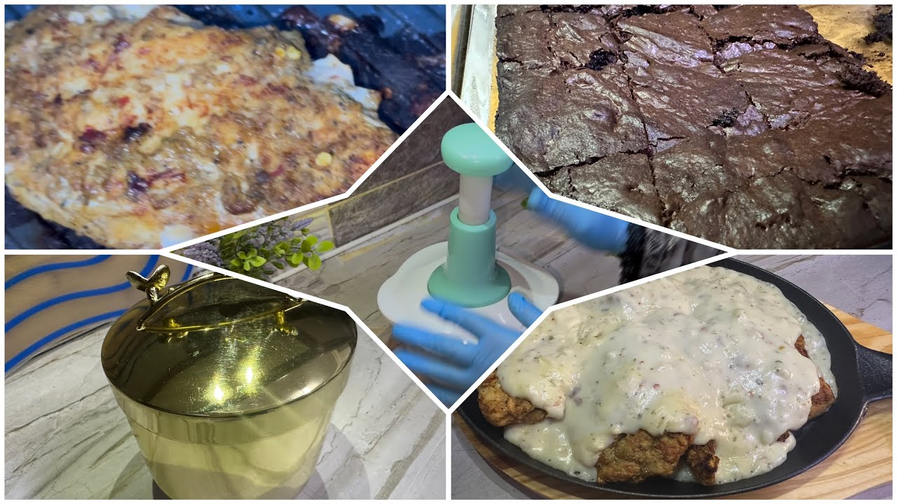 Sizzling chicken steaks recipe with white sauce |some new things in my kitchen 