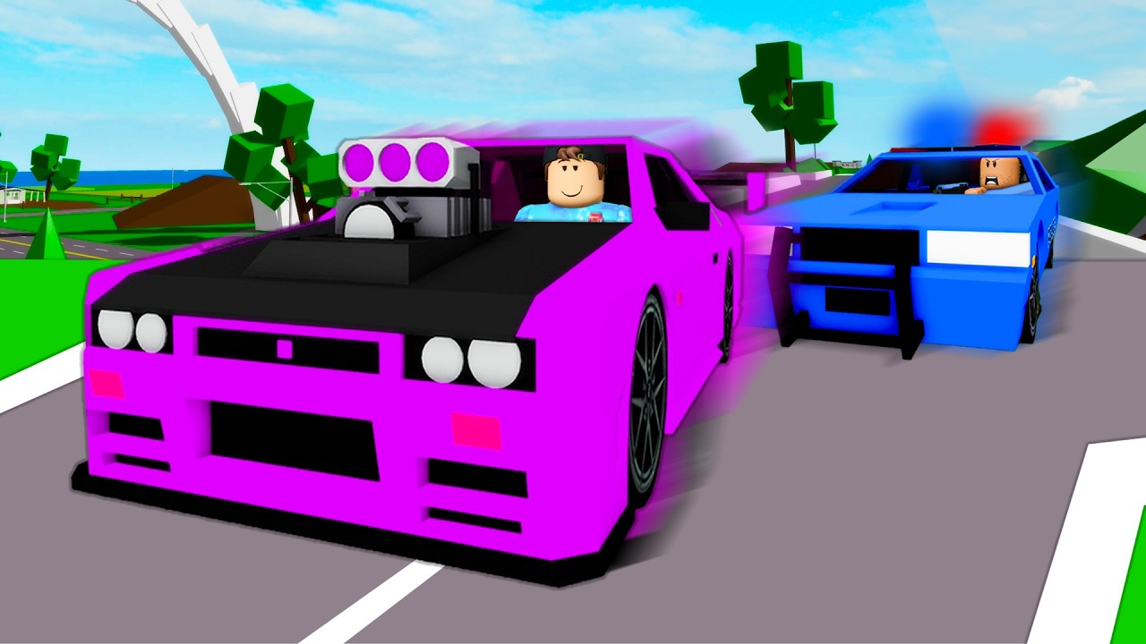 I Test POLICE ESCAPE CARS in Brookhaven RP!!