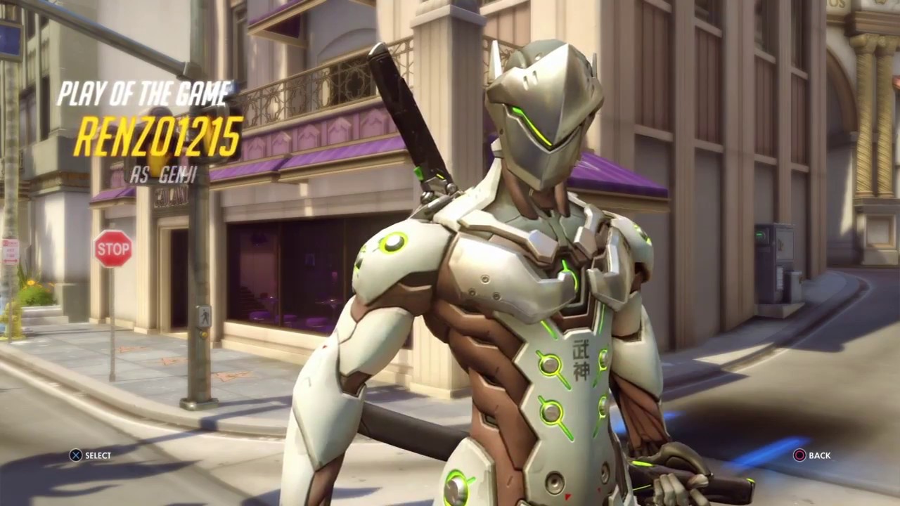 Genji Dragon Blade Kills