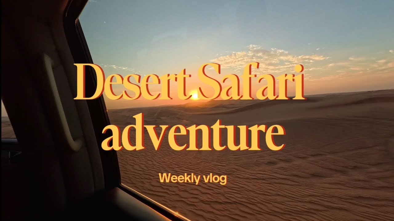 Desert Safari adventure con Zio