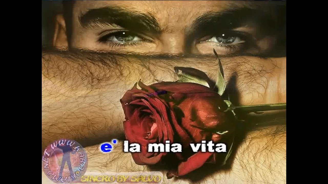Adamo - La mia vita (karaoke - fair use)