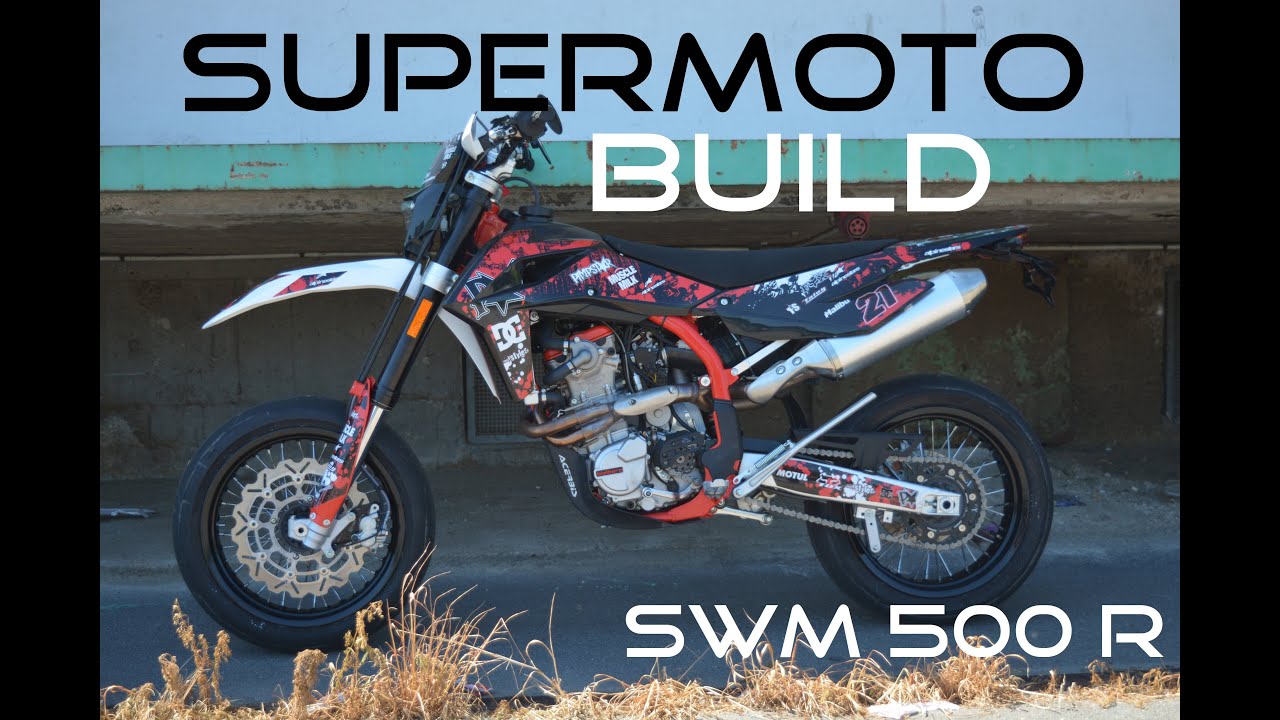 Supermoto Build | SWM 500 | Kurzer Kennzeichenhalter | Batterie | Handguard | Spiegel | MotoPatriots