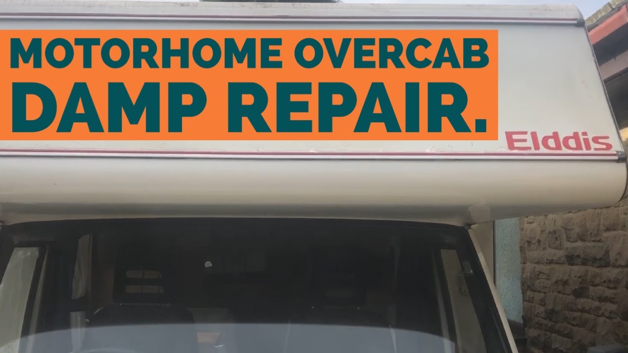 Talbot Express Motorhome Overcab Damp Ingress Repair.