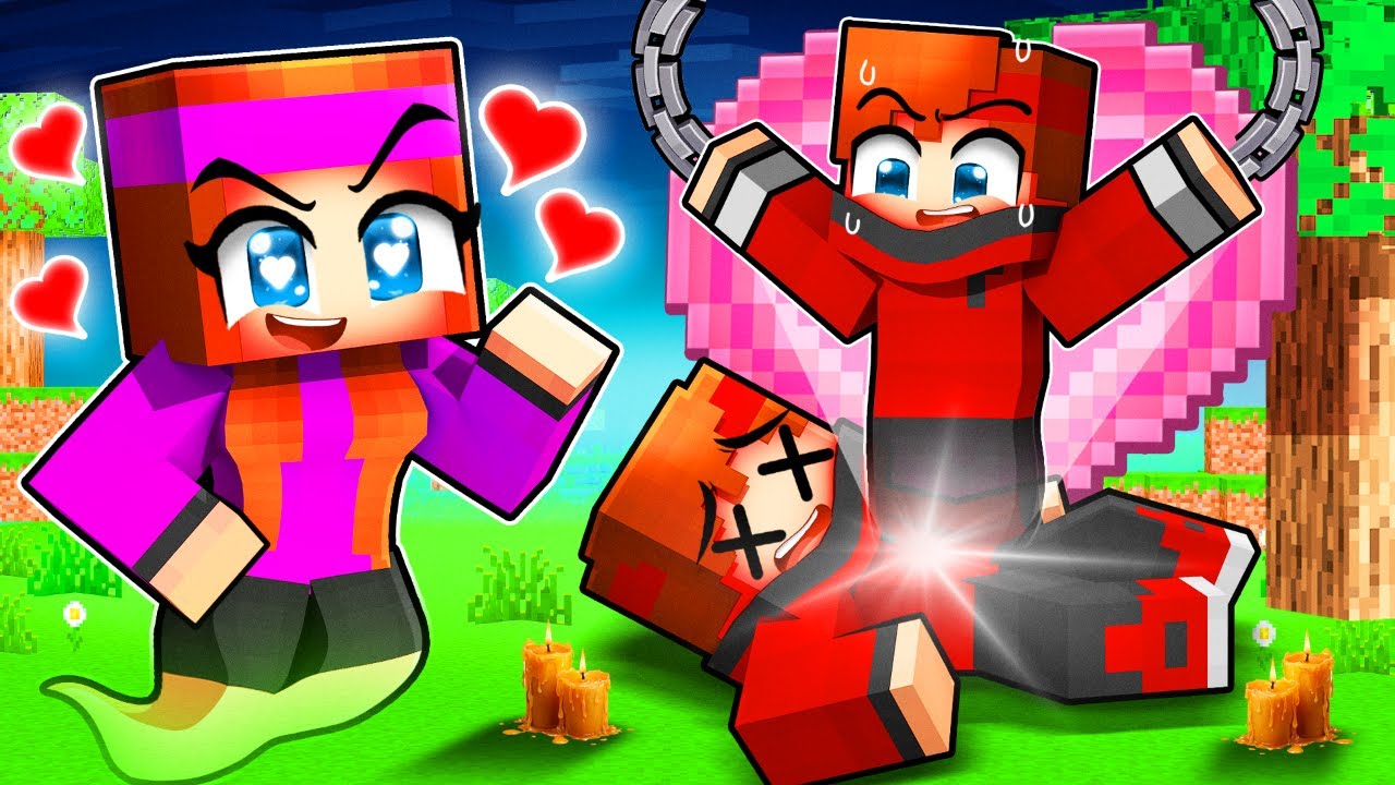 L'histoire d'amour de Anna et Talcado en fantômes sur Minecraft !