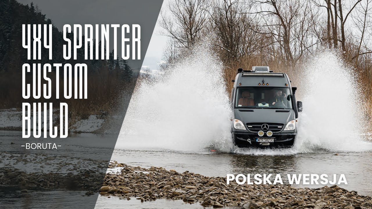 PL | BORUTA | Sprinter 4x4 Camper Conversion | Van Tour | Room Tour | Adventure Van Conversions |