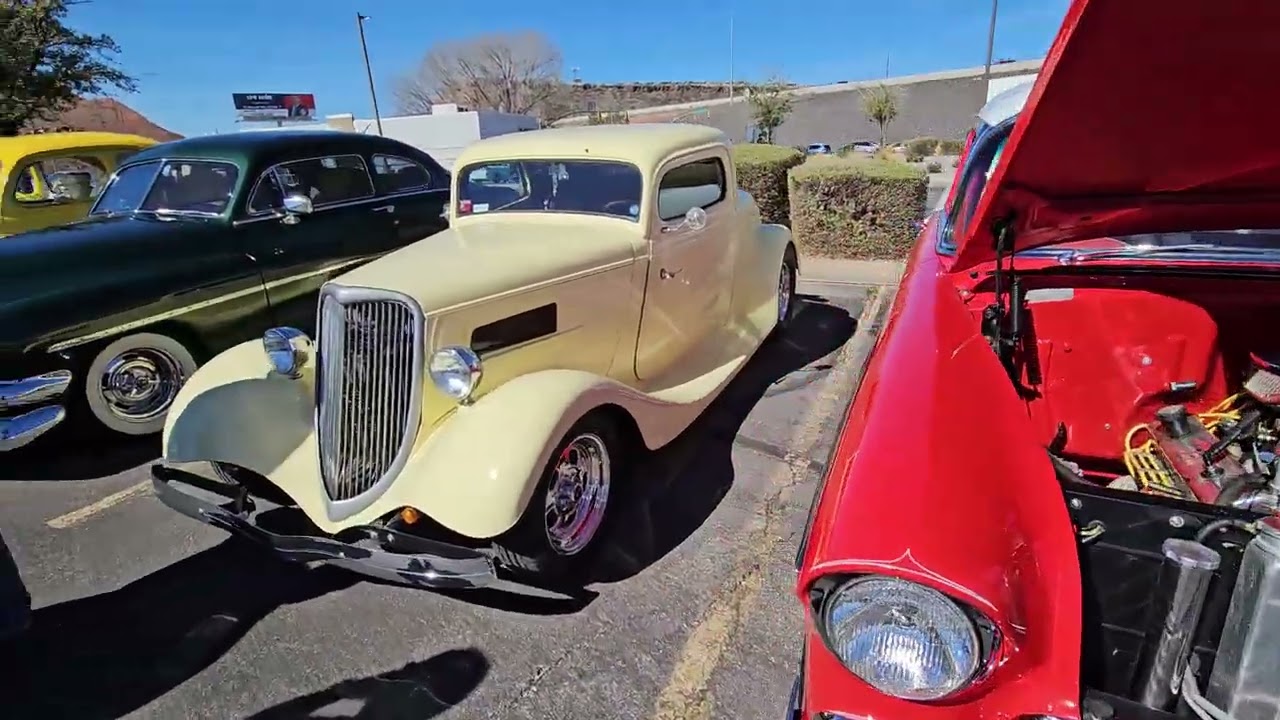 Desert Rodders car club at Red cliffs Mall