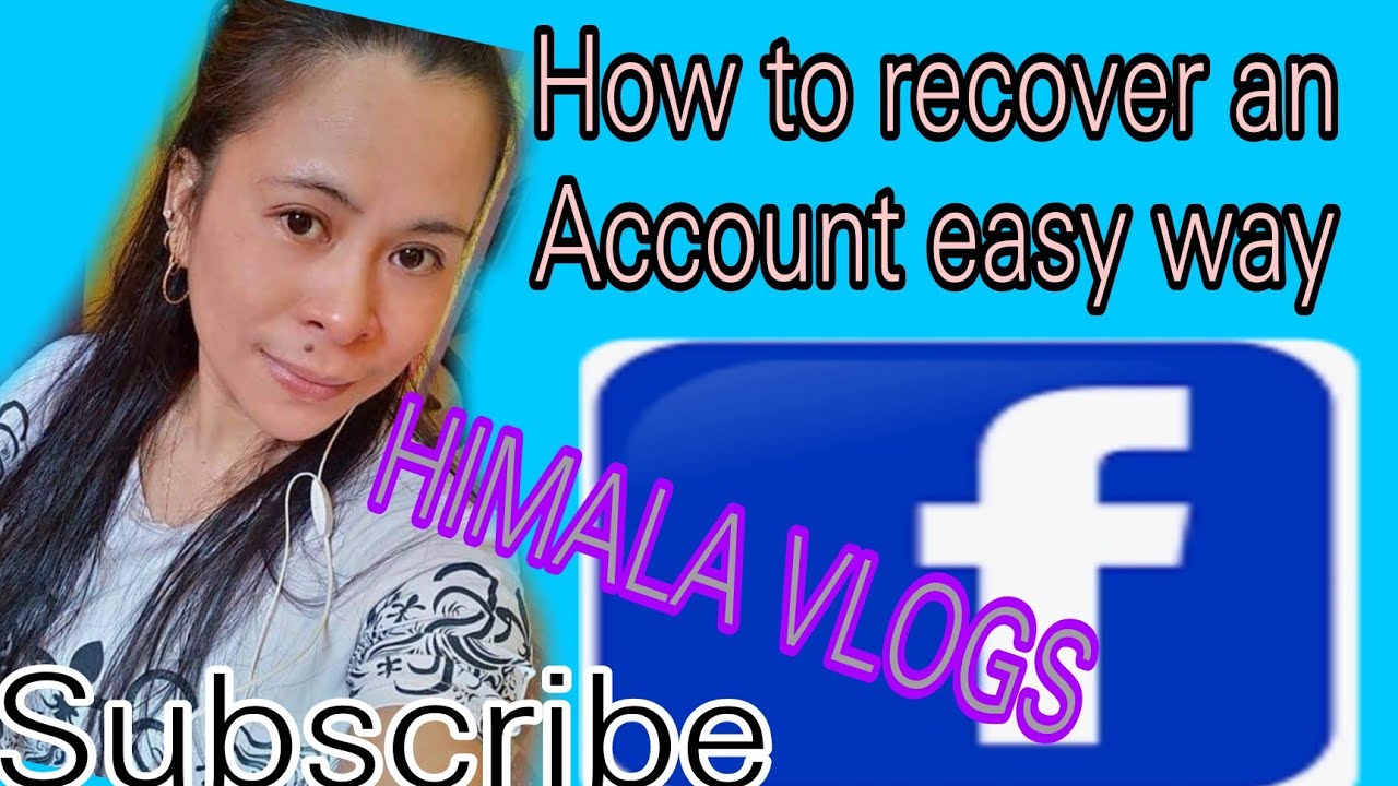 #tutorial HOW TO RECOVERY An Account in your FACEBOOK /HIMALA VLOGS