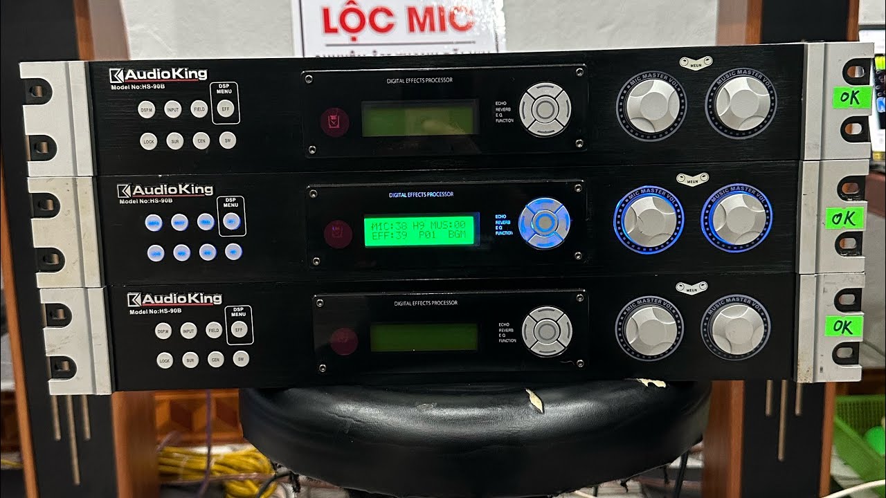 🛑Thanh lý Vang Audioking HS-90B. Chất âm cực hay- Effect ngọt ngào- Chống hú tốt. Giá rẻ💥💥💥