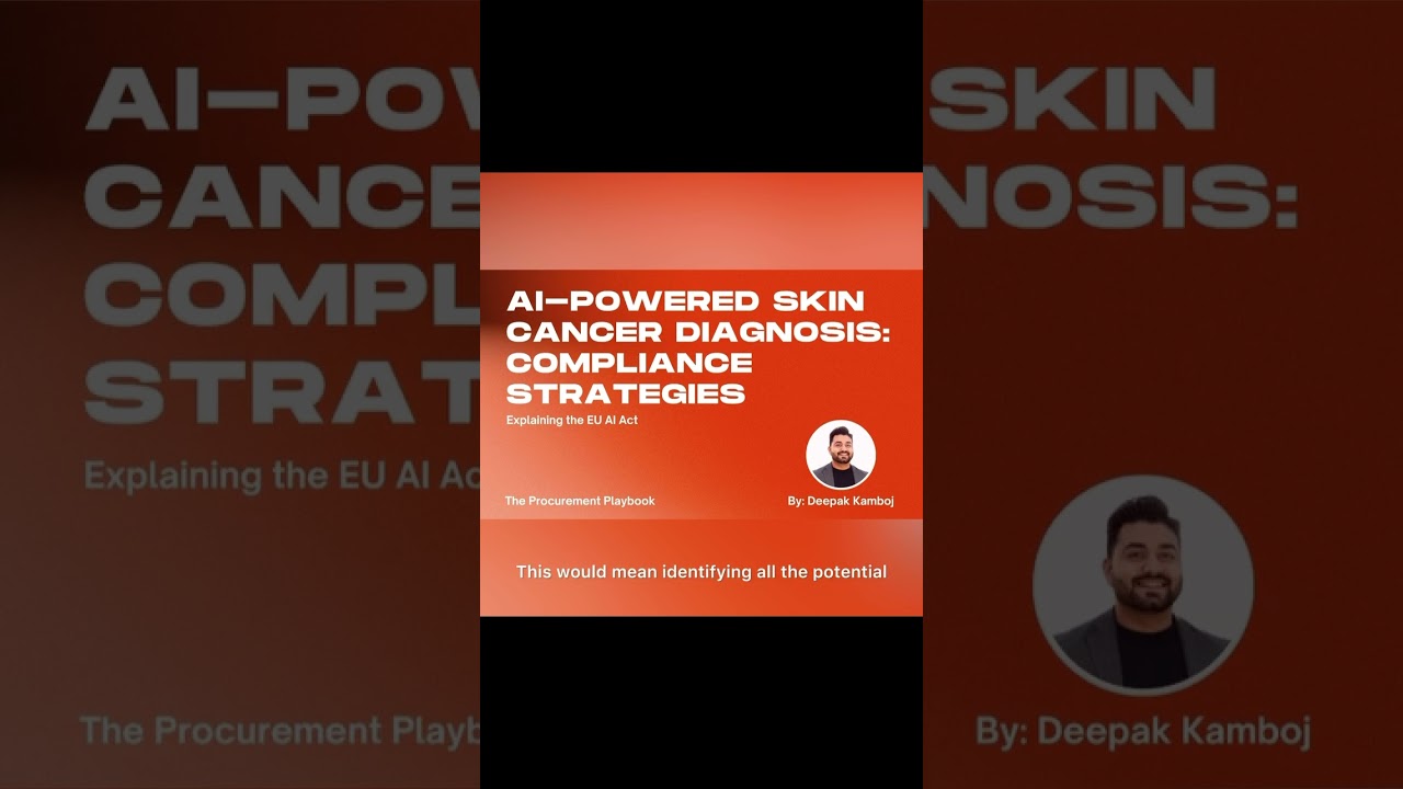 🚀 AI-Powered Diagnosis: The Future of Healthcare 🩺🤖 #EUAIACT #theprocurementplaybook