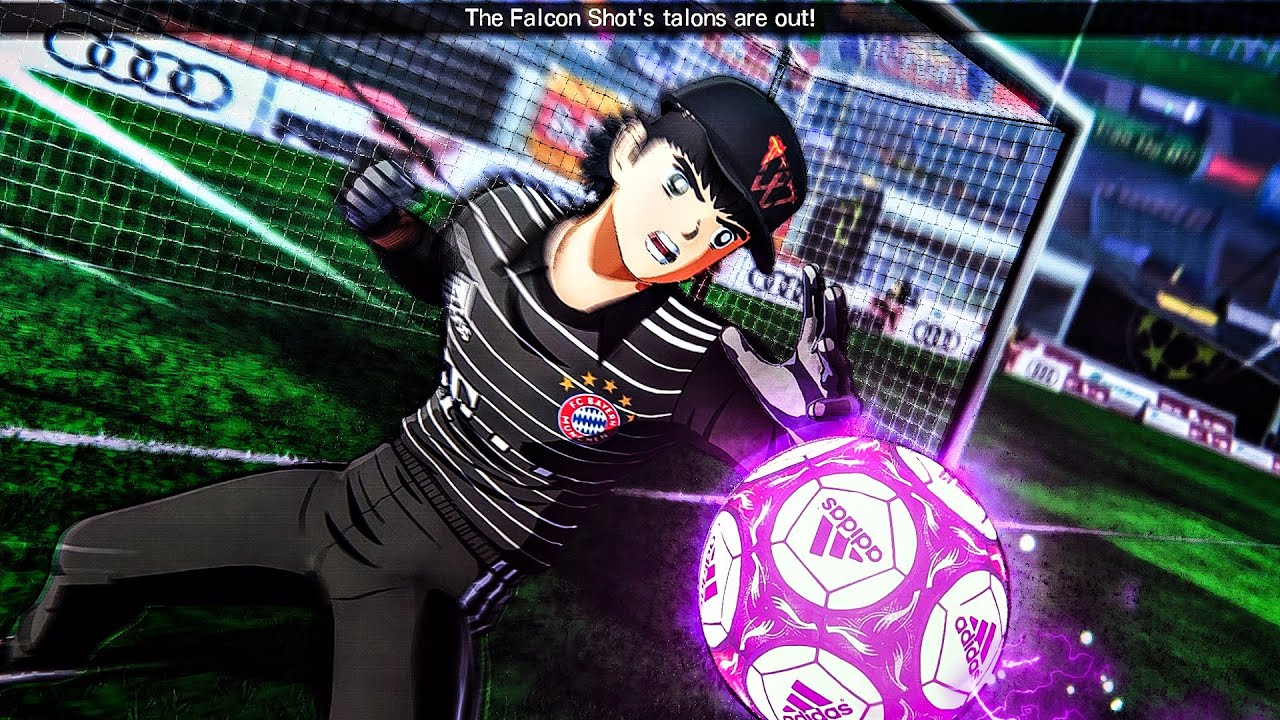 Wakabayashi Struggles For His Team - Bayern vs AC Milan in Captain Tsubasa