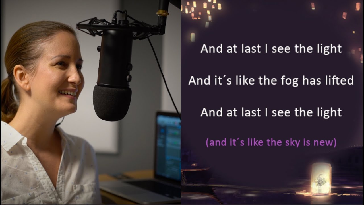 At last I see the light | Karaoke | You sing Flynn