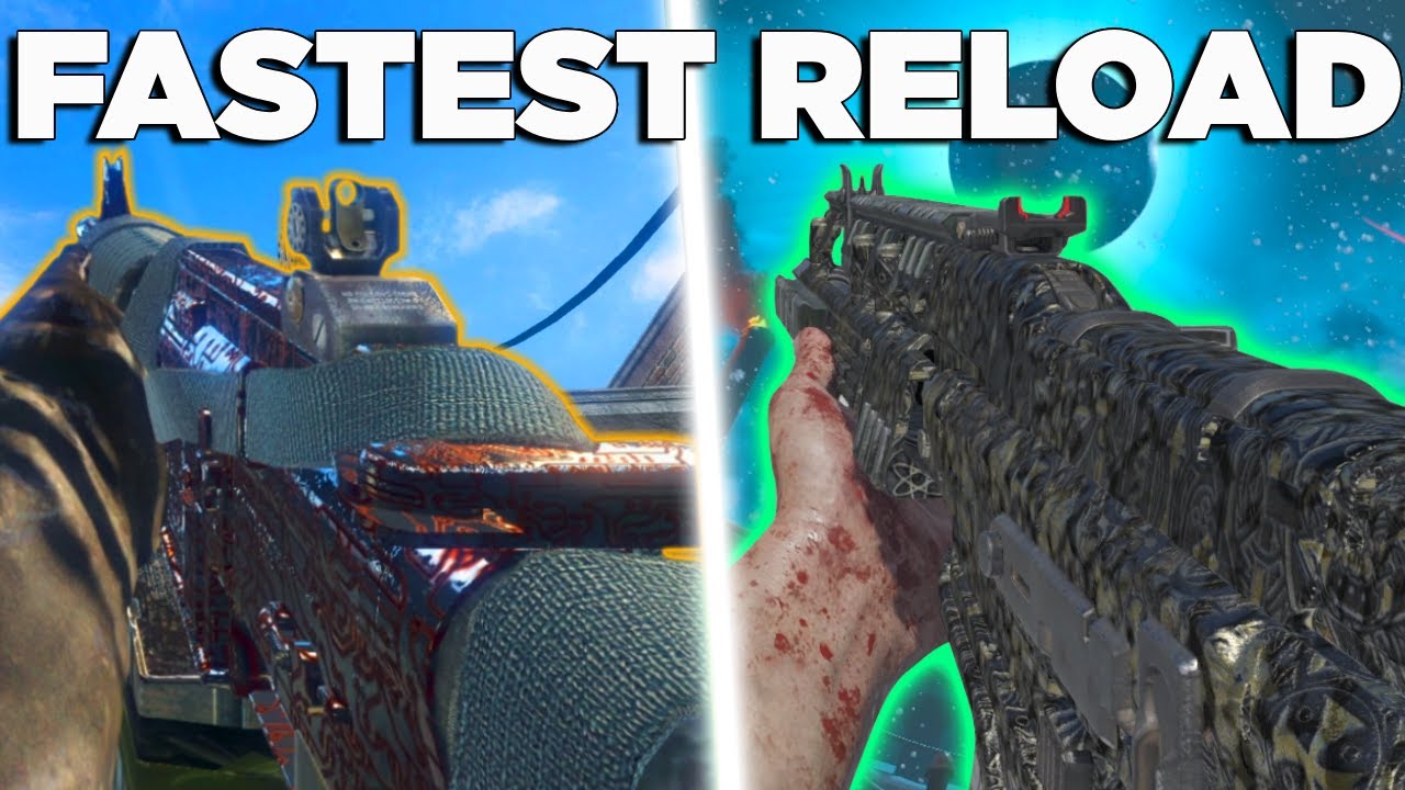 The FASTEST RELOADING WEAPONS in Cod Zombies