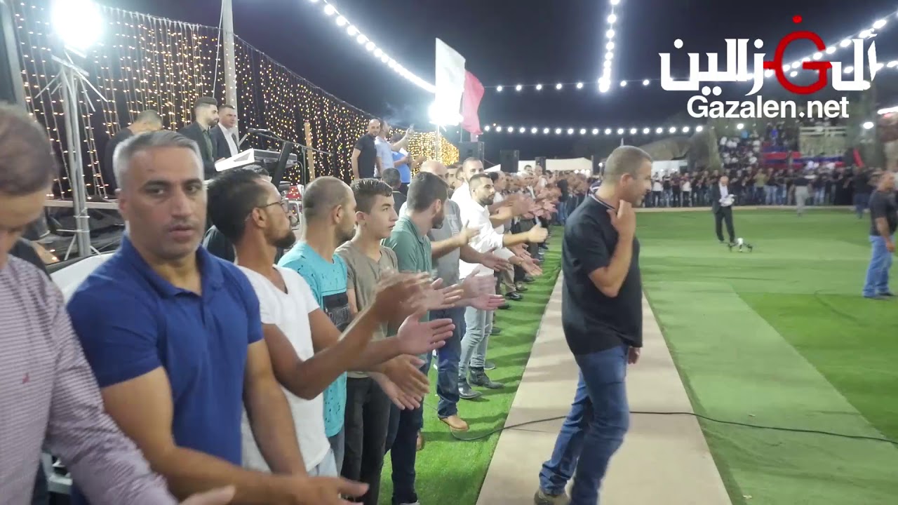 عصام عمر أشرف ابو الليل صهيب عمر اضخم اعراس فلسطين  أفراح ال ابو السبك ابو شيبوب