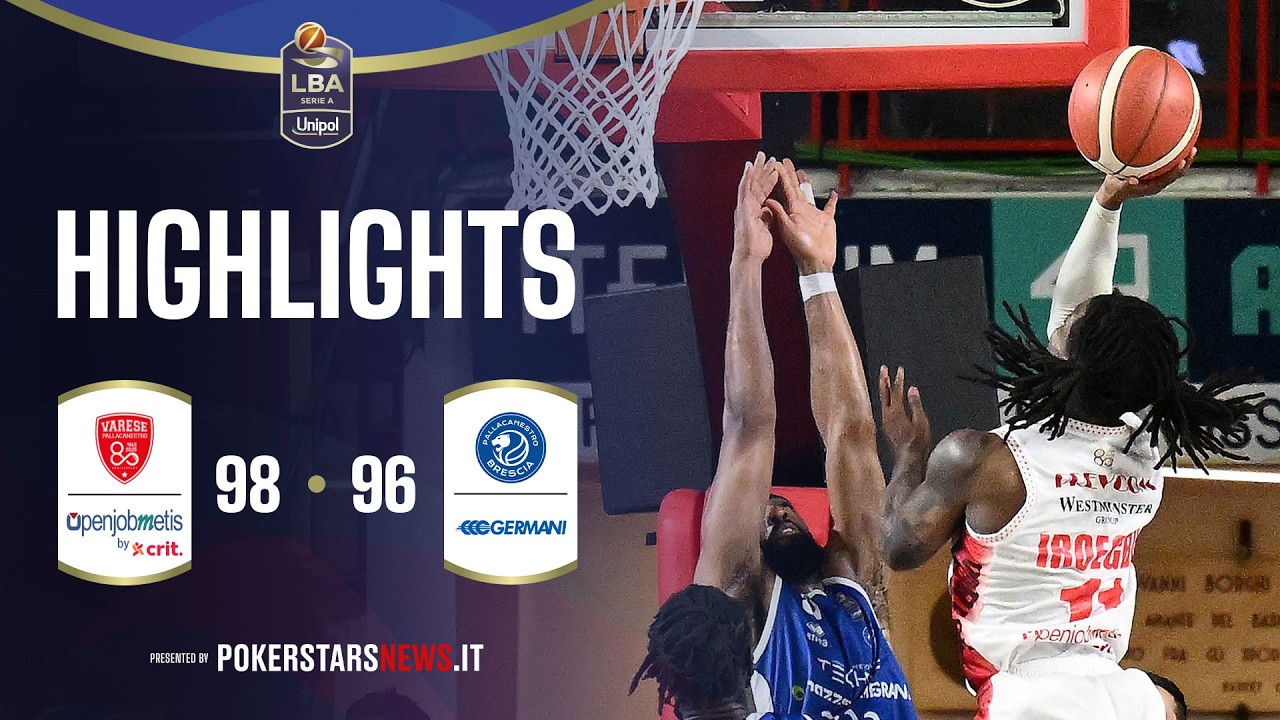 Openjobmetis Varese - Germani Brescia | PokerstarsNews Highlights Serie A Unipol 2025/2026
