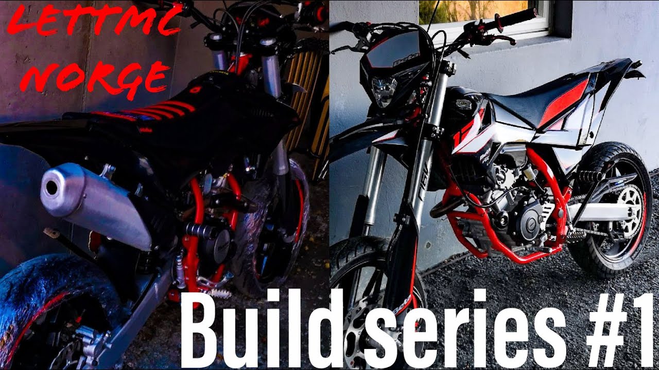 BETA RR 125 LC BUILD Series #1 Setetrekk fra NITHRONE,NORGESMERKET og prepping til DEKALA