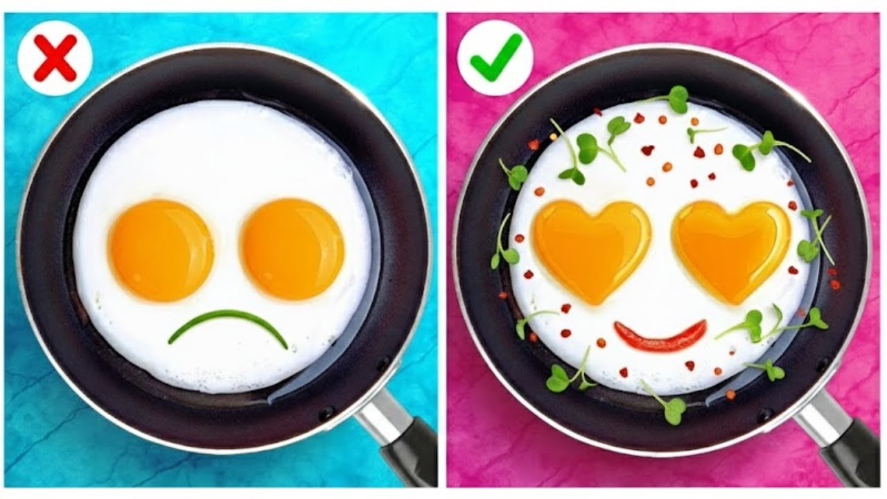 NUOVI TRUCCHI E CONSIGLI FACILI PER IL CIBO DI 123 GO! SCHOOL || Mangiare e Preparare Cibo di UNA