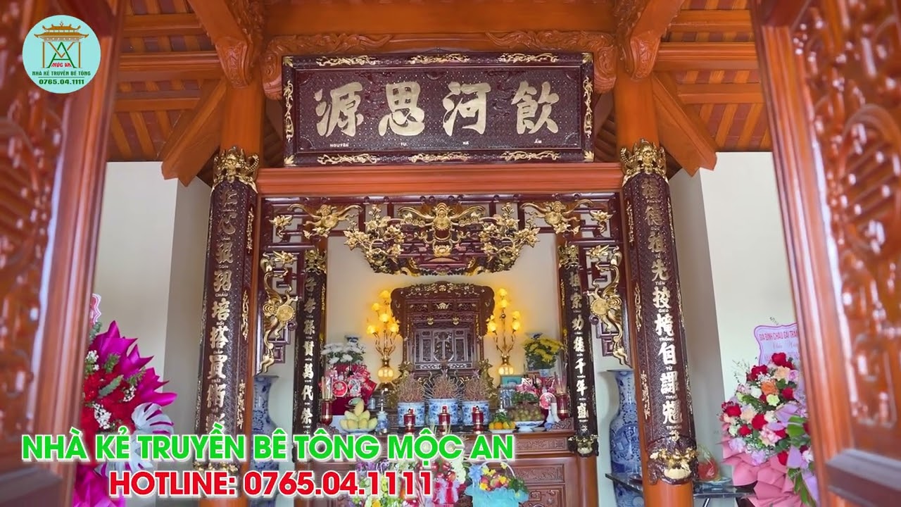 Nhà thờ 3 gian có hậu cung tại Quảng Yên _ Thanh Hóa