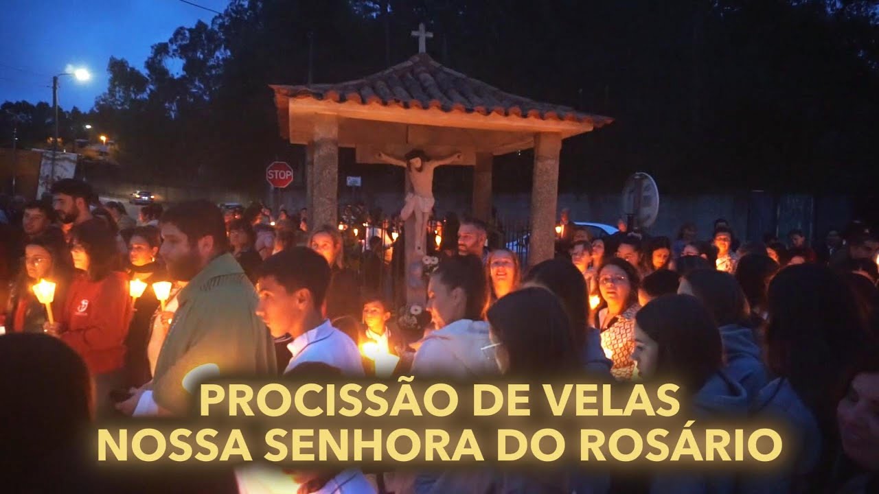 Procissão de Velas em Honra de Nossa Senhora do Rosário, Cristelo, Barcelos: Outubro, mês do Rosário