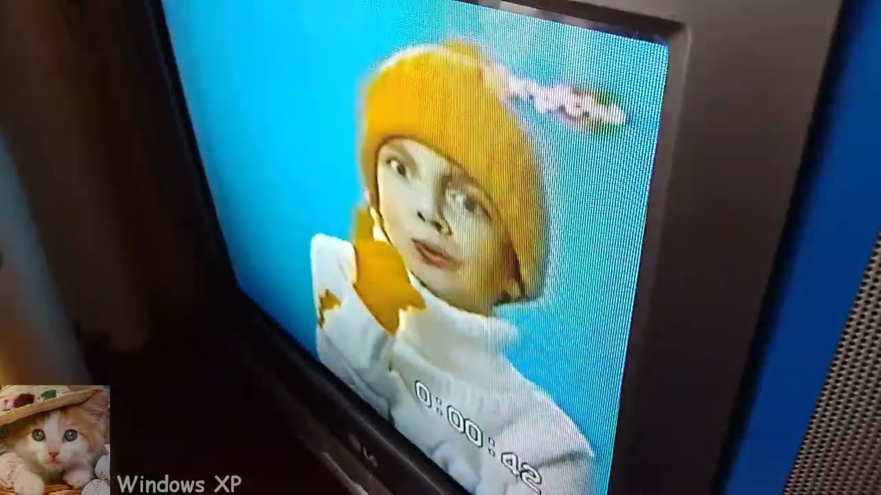 Показ кассеты на которую был записан перехват сигнала канала Карусель 27.12.2011