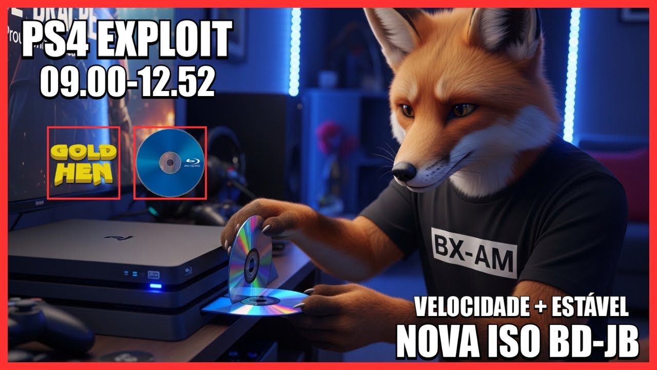 ISO NOVA BD-JB MAIS RÁPIDA E ESTÁVEL PARA DESBLOQUEIO DO PS4