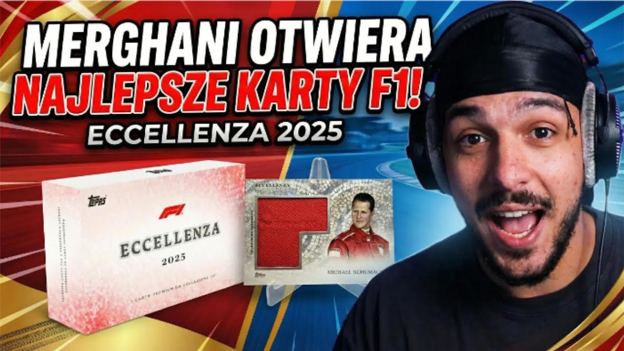 🔥MERGHANI🔥OTWIERA LIMITOWANE KARTY F1 Z EKIPĄ!*CIEKAWOSKI Z F1*🏎️