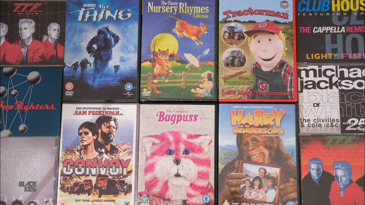 £10 Charity Shop Haul – 50 DVDs & CDs from One Shop (Collector Finds!)