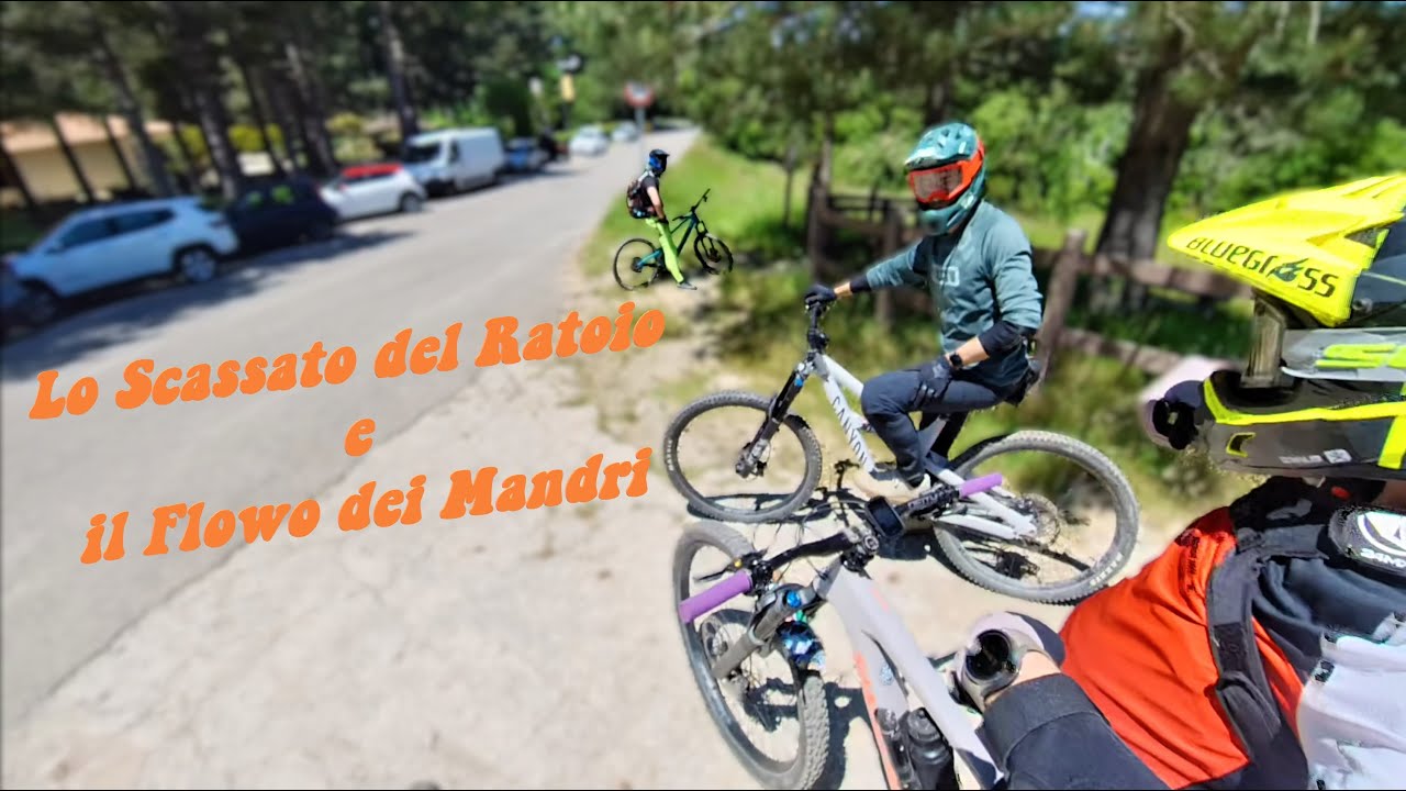 Lo scassato del Ratoio ed il flow dei Mandri al Rincine Trail Area