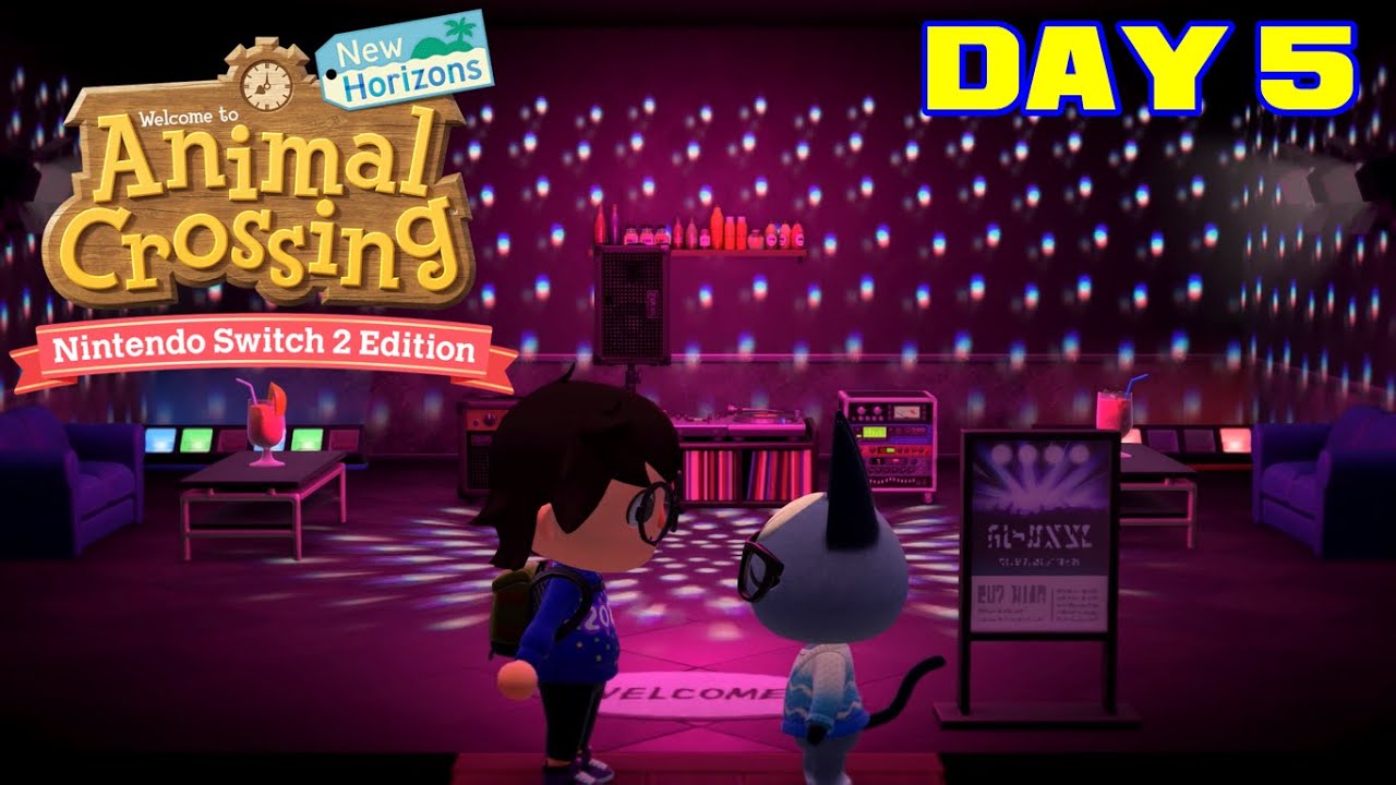 Animal Crossing: New Horizons 3.0 - Day 5 😎RєαlƁєηנαмιllιση