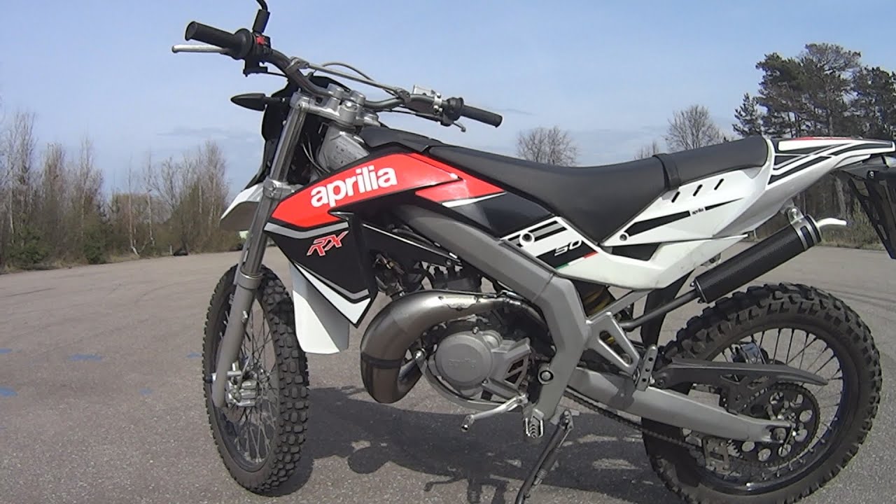 Yasuni cross ML on Aprilia RX 50