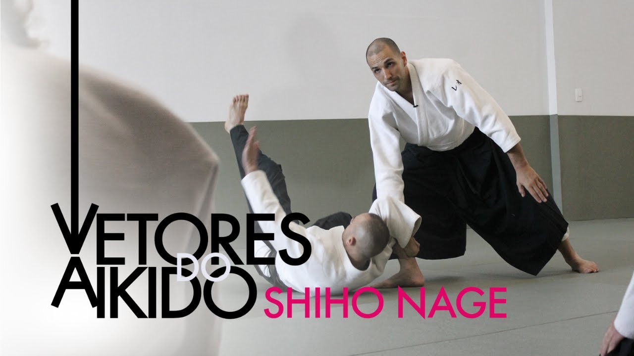 Vetores do Aikido: Shiho Nage