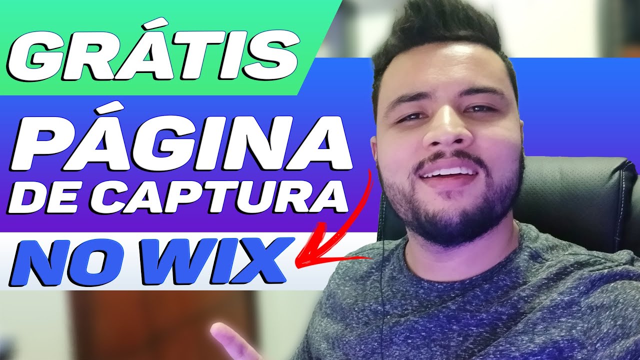 Como criar PÁGINA DE CAPTURA no Wix [GRÁTIS E FÁCIL]