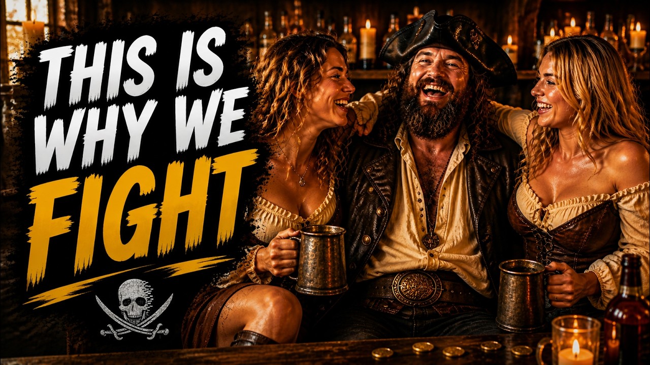 When This Day Is Won — Upbeat Celtic Pirate Song (Lyric Video)