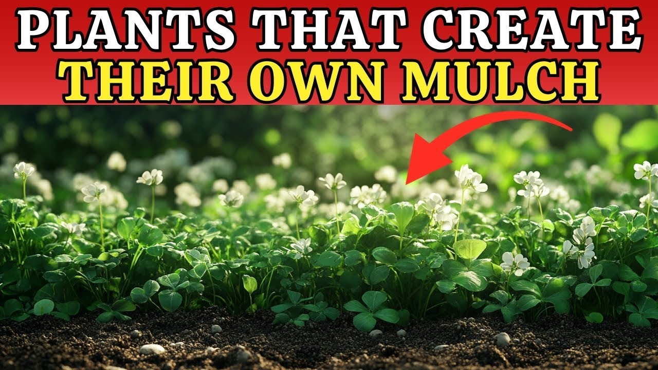 7 Powerful Seeds That Create a Self-Mulching Garden Naturally (No Mulch Needed)