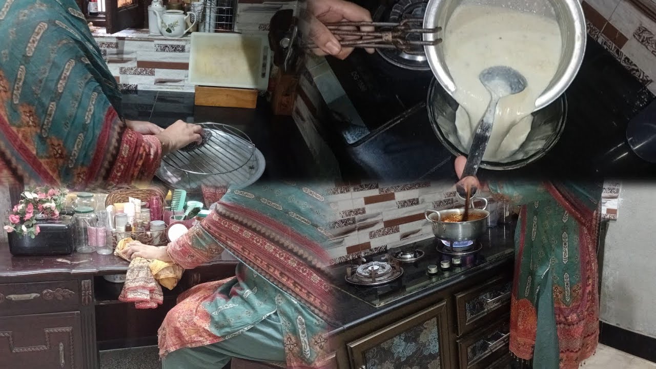 Real Life of a Desi Mom ✅️ Pakistani Housewife Daily Routin✅️  Making chicken choly✅️