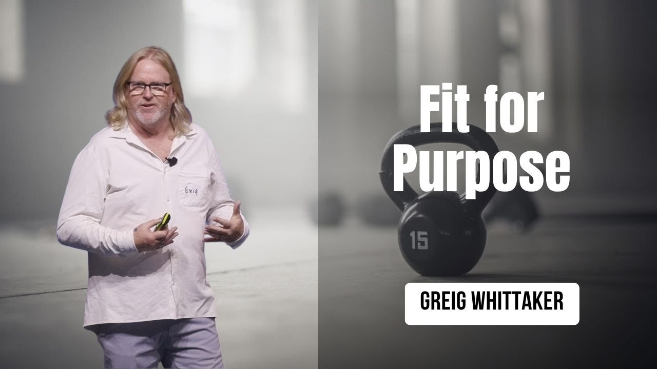 Fit For Purpose | Greig Whittaker | WIC City 2 Nov 2025